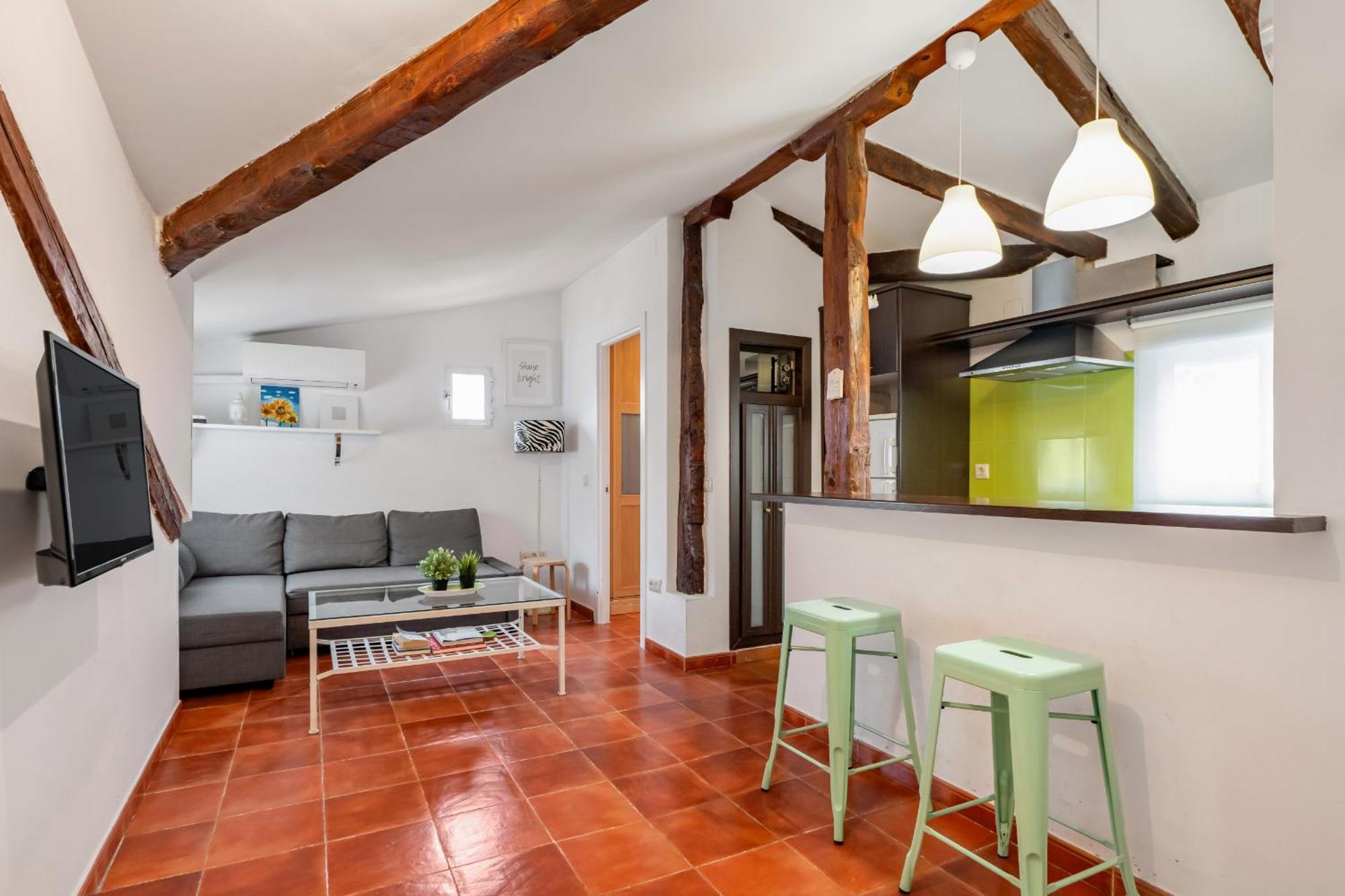 Apartamento En La Gran Via Alquiler Temporal Madrid Exterior photo